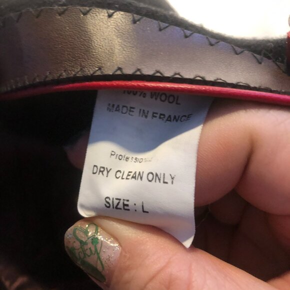 HOQUY Made in France 100% WOOL BERET - Picture 6 of 7